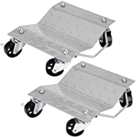 Wheel Dollies- 2 Set Tire Car Wheel Dollies Platform Vehículo Wheel Dolly para vehículo Reparación de automóviles Auto…